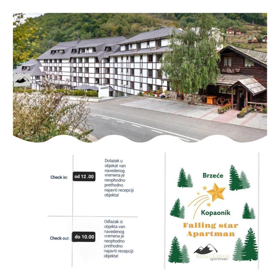 Falling Star Apartman Brzeće Dış mekan fotoğraf